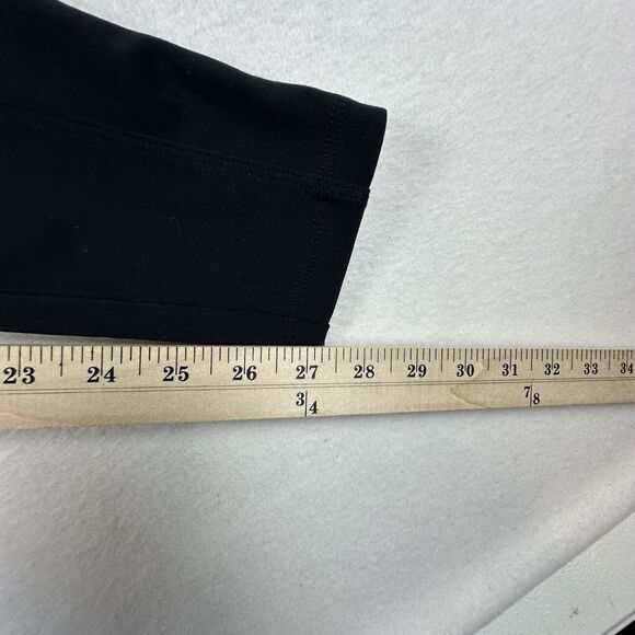 Athleta Pants Womens Small Black DELANCEY MOTO TIGHT Pant Stretch Pull On - Picture 5 of 14